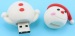 Christmas Snowman usb key in PVC