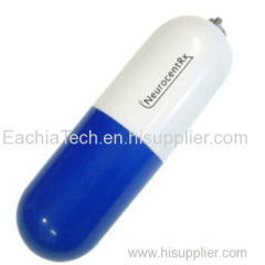 Plastic Pill USB memory