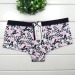 2015 New print sport women underwear soft lady boxer short stretch cotton lady boyshort lady panties lingerie intimate