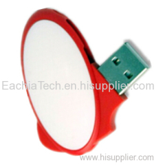 Plastic USB memory SWIVEL