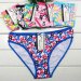 2015 New printed brief soft lady bikini stretch cotton women underwear lady boyshort lady panties lingerie intimate