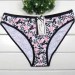 2015 New printed brief soft lady bikini stretch cotton women underwear lady boyshort lady panties lingerie intimate
