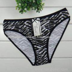 2015 New cozy stretched cotton bikini brief soft women underwear lady boyshort pants lady panties lingerie intimate unde