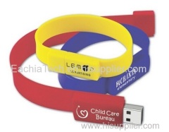 Bracelet memory stick in PVC