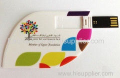 Credit Card Thumbdrive in leaf design