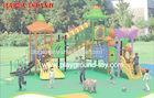 Imported LLDPE Outdoor Playground Equipment Meet European Standard