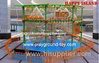 Plastic Wood Adventure Playground Equipment For Gardens Children Trainning