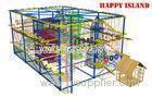 Attract Children Adventure Playground Equipment For Gardens / Park