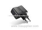 Black 100V - 220V Smartphone Mobile Charger USBAdapter 5V 1A