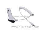 5 Watt Retractable Iphone Car Charger 1000ma with 1M I5 Charging Cable