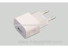 Single USB Phone Adaptor European Usb Wall Charger 5V 1000mA