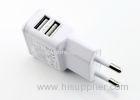 2000 mA EU Plug Dual Usb Wall Charger for Samsung Galaxy S3