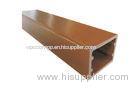 Plastic Synthetic Hollow Wood Composite Deck Railing Walnut 52 x 52mm