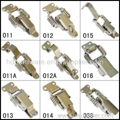 Spring loaded toggle latch / latch catch / catch clip