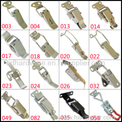 Self adjusting push pull toggle clamp / latch type toggle clamp