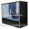 Museum 21.5" Stand Alone HD Transparent LCD Display Box / Touch Screen Kiosk