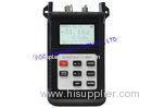 Handheld FTTH Fiber Optic Test Equipment To Test Return Loss and Insertion Loss