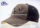 100% Cotton Women's Washed Baseball Cap and Hats with Velcro Back Closure