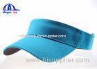 70% Cotton 30% Tencel Woven Running Visor With Printed Logo On Front Panel And Visor
