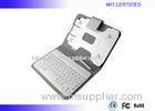 Portable MFI iPad Apple Keyboard Leather Case Wired 8 Pin Connector