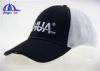 Fishing Camping LED Baseball Cap and Hats Black / White with Embroidery Logo