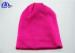 Pink Women Knitted Beanie Hats Jacquard Skull Knitted Beanie Hats Winter Lady Wear