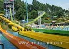 Durable Family Double Pumping Dragon Water Slide Equipment Custom