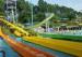 Durable Family Double Pumping Dragon Water Slide Equipment Custom