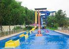 OEM 12m - 18m Hight Speed Free Fall Water Slide for Holiday Resort / Aqua Park
