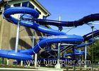 Water Attractions Closed Open Spiral Water Slide for Family Adults and Children