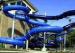 Water Attractions Closed Open Spiral Water Slide for Family Adults and Children