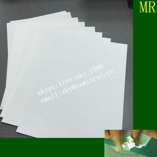 Minrui Factory Sale Breakable Label Vinyl Ultra Destructible Adhesive A4 Size Vinyl