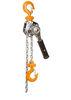 Lightweight Steel 0.25t Chain Lever Hoist With Yellow Painting