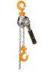 Lightweight Steel 0.25t Chain Lever Hoist With Yellow Painting