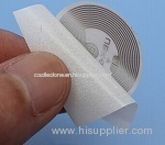 NFC label 13.56Mhz paper pvc materia