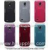 Purple / Black TPU Gel Samsung Phone Cases for Galaxy S4 Mini