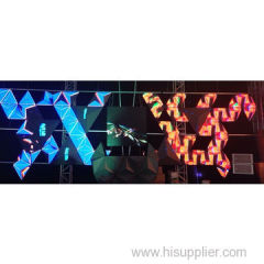 DGX Three Pyramid LED Stage Background Wall