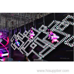 Polygon background wall/video wall