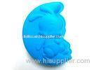 Rabbit shaped Non - stick DIY silicon cake mold / silicone moulds for cake decorating