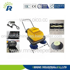 High quality small industrial walk behind floor sweeper with CE