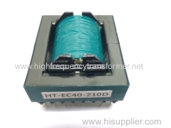 EC/ER28horizontal type High frequency transformer EC EE.EI and PQ type high frequency switch transformer