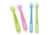 Soft Curved Non-Toxic Silicone Baby Spoon For Baby Everyday Eating / Feeding