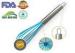 10 Inch Flexible Small Silicone Whisk For Cooking With Stainless Steel