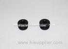 Black Small NBR Rubber Plugs And Grommets 10MM OD Customized