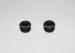 Black Small NBR Rubber Plugs And Grommets 10MM OD Customized