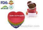 Food Grade Cute Silicone Cake Molds For Cake Decorative / Mousse And Jelly