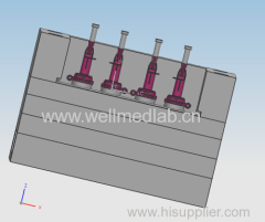 Nebulizer mouthpeice cap cup Plastic injection moulding