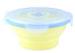 Eco - friendly Durable Portable Folding silicone baking bowl With Plastic Lock Lid