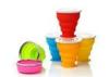 Safety silicone coffee mug 200ML Fda free silicone drinking cup With Metal Frame