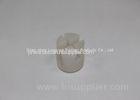 Silicone Rubber Products 60 Shore A Clear / Transparent Rubber Snap Customized